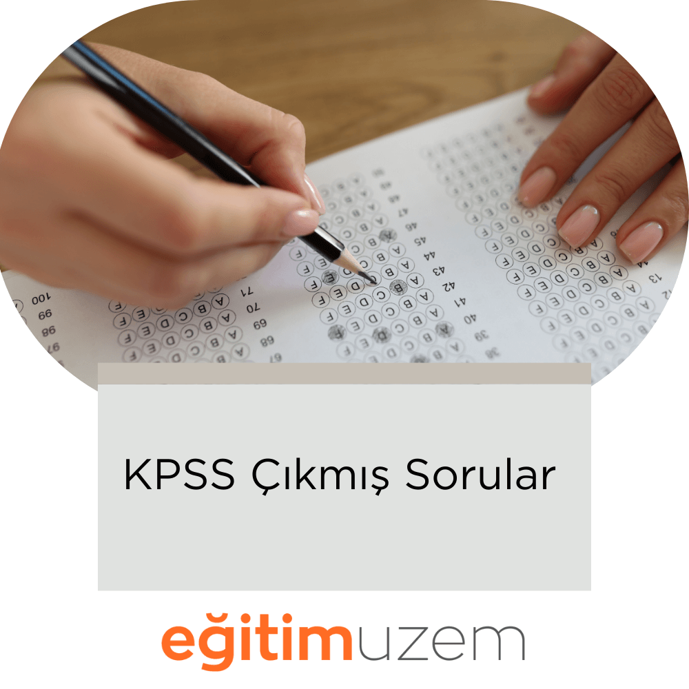 KPSS Çıkmış Sorular