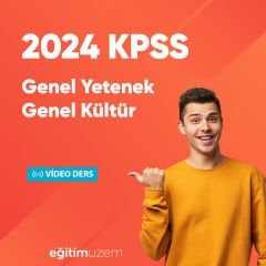 2024 Genel Yetenek Genel Kültür Video Ders