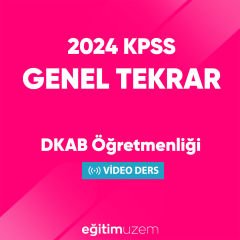 2024  Din Kültürü ve Ahlak Bilgisi Öğretmenliği Genel Tekrar Video Ders