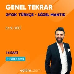 2024 Türkçe Genel Tekrar Video Ders