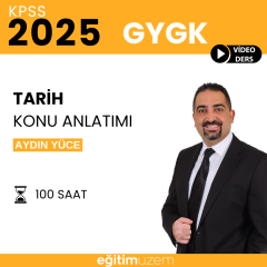 2025 KPSS GYGK- Tarih Konu Anlatımı Video Ders