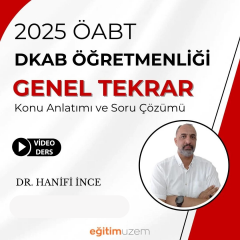 2025 ÖABT DKAB - DİN KÜLTÜRÜ VE AHLAK BİLGİSİ ÖĞRETMENLİĞİ GENEL TEKRAR VİDEO DERS