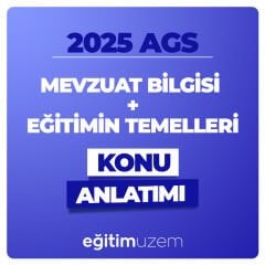 2025 MEVZUAT BİLGİSİ KONU ANLATIMI + EĞİTİMİN TEMELLERİ VE TÜRK MİLLİ EĞİTİM SİSTEMİ KONU ANLATIMI