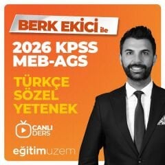2026 KPSS - MEB AGS TÜRKÇE CANLI DERS