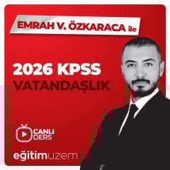 2026  KPSS- VATANDAŞLIK CANLI DERS