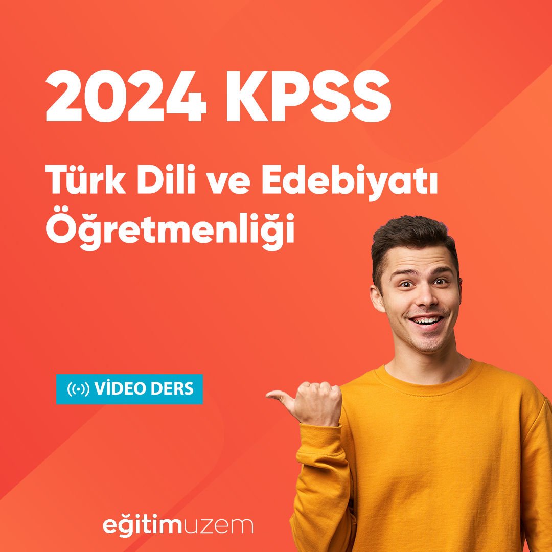 2024 ÖABT Türk Dili ve Edebiyatı Öğretmenliği Video Ders