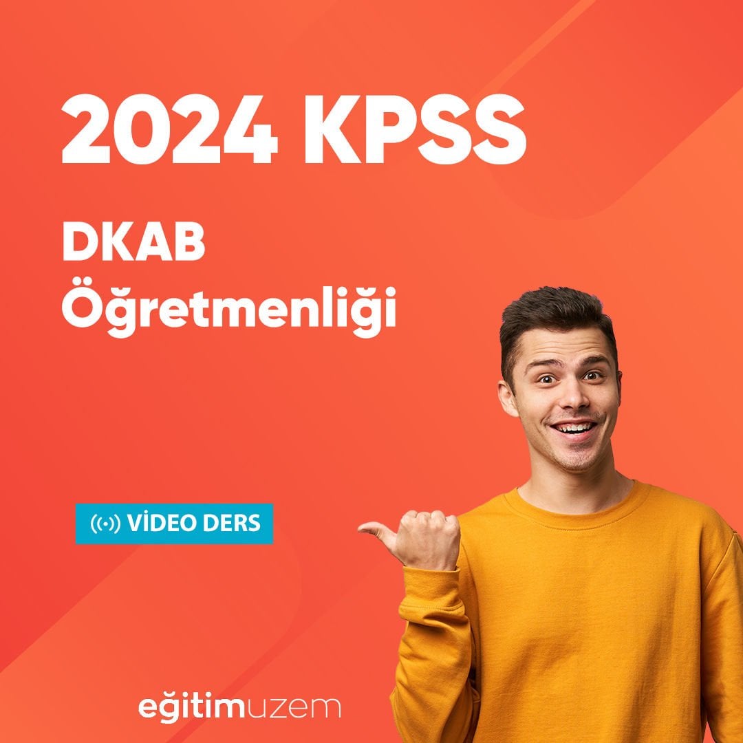2024 Din Kültürü ve Ahlak Bilgisi Öğretmenliği Video Ders