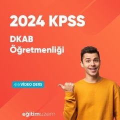 2024 Din Kültürü ve Ahlak Bilgisi Öğretmenliği Video Ders
