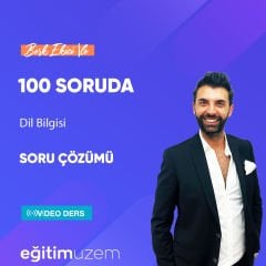 2024 KPSS GYGK Berk Ekici İle 100 Soruda Dil Bilgisi  Soru Çözümü Video  Ders