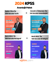 Aydın Yüce İle 200 Soruda Tarih Soru Çözümü Video Ders- Emrah Vahap Özkara İle 150 Soruda VatandaşlıkSoru Çözümü Video Ders -Berk EKİCİ İle 100 Soruda Paragraf Soru Çözümü Video Ders -Berk EKİCİ İle 100 Soruda Dil Bilgisi Soru Çözümü
