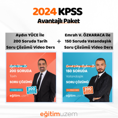 Aydın Yüce İle 200 Soruda Tarih Soru Çözümü Video Ders - Emrah Vahap Özkaraca İle 150 Soruda Vatandaşlık Soru Çözümü Video Ders