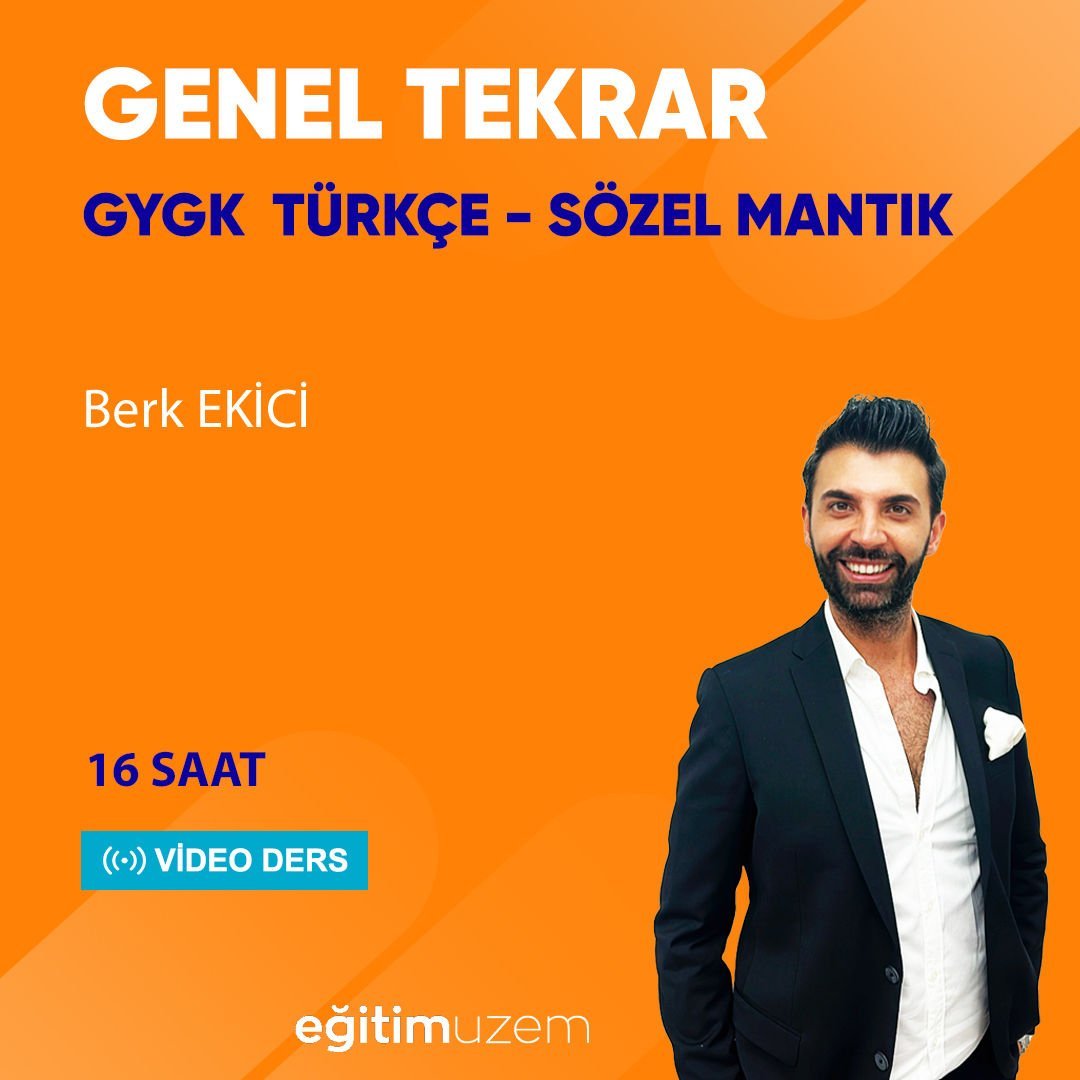 2024 Türkçe Genel Tekrar Video Ders
