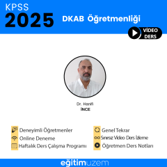 2025 ÖABT Din Kültürü ve Ahlak Bilgisi Öğretmenliği  Video Ders