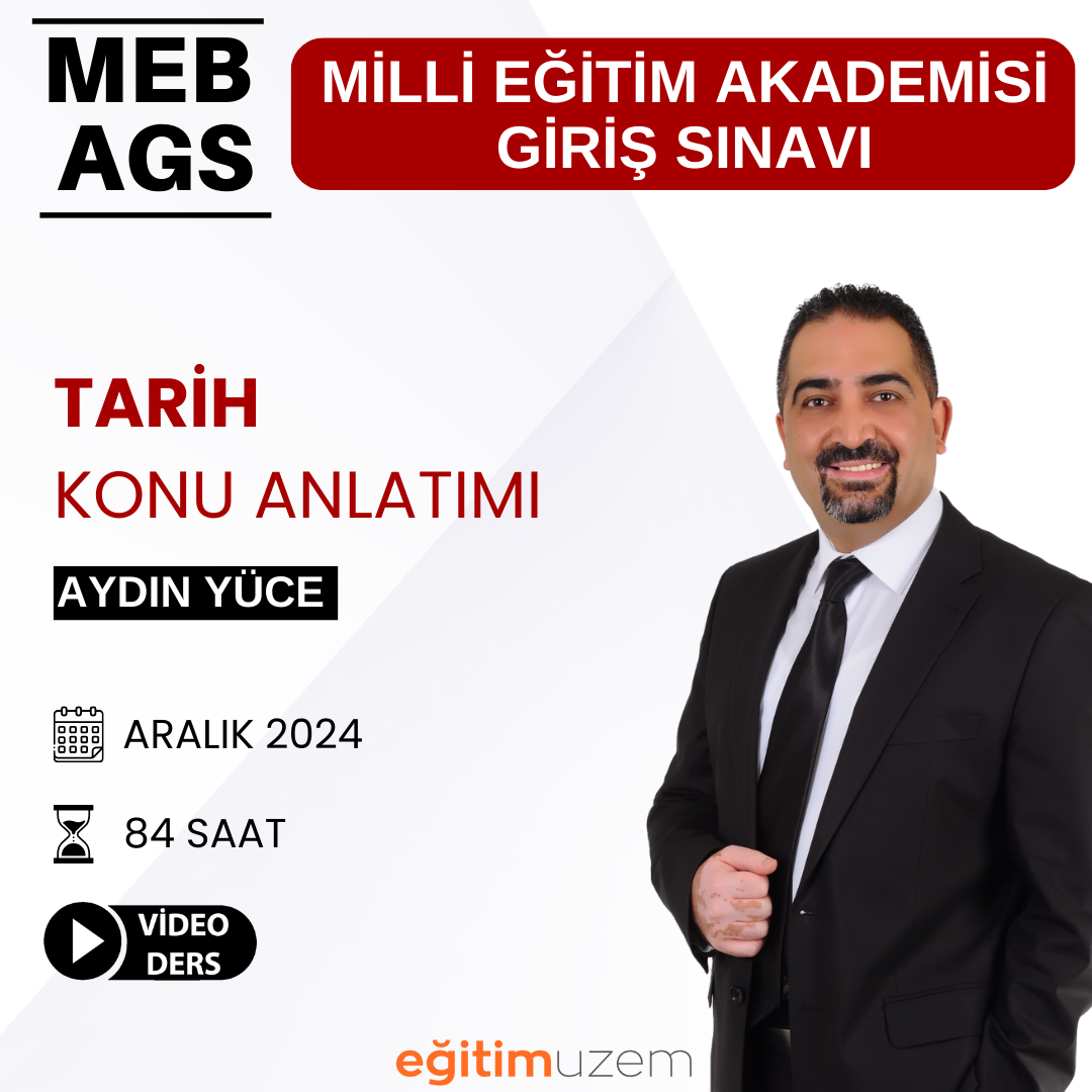 2025 MEB -AGS - Tarih Video Ders