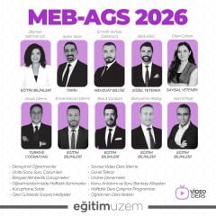 2026 MEB AKADEMİ GİRİŞ SINAVI - AGS - VİDEO DERS