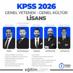 2026 KPSS LİSANS GENEL YETENEK GENEL KÜLTÜR - CANLI DERS