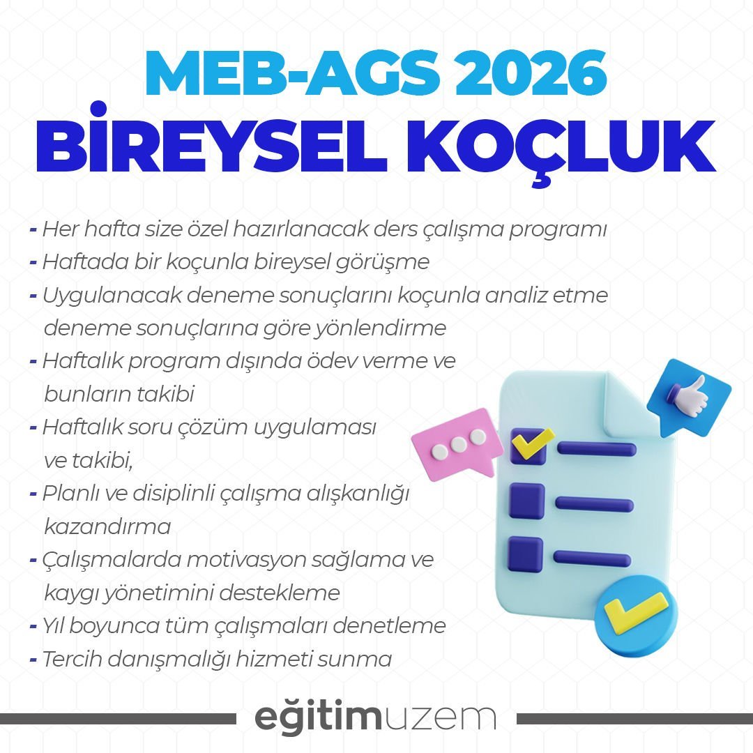 2026 BİREYSEL KOÇLUK PAKETİ