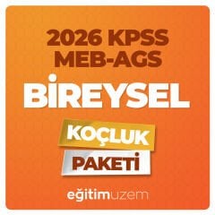 2026 KPSS-MEB AGS BİREYSEL KOÇLUK PAKETİ