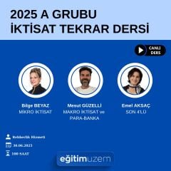 2025 KPSS A GRUBU İKTİSAT TEKRAR DERSİ