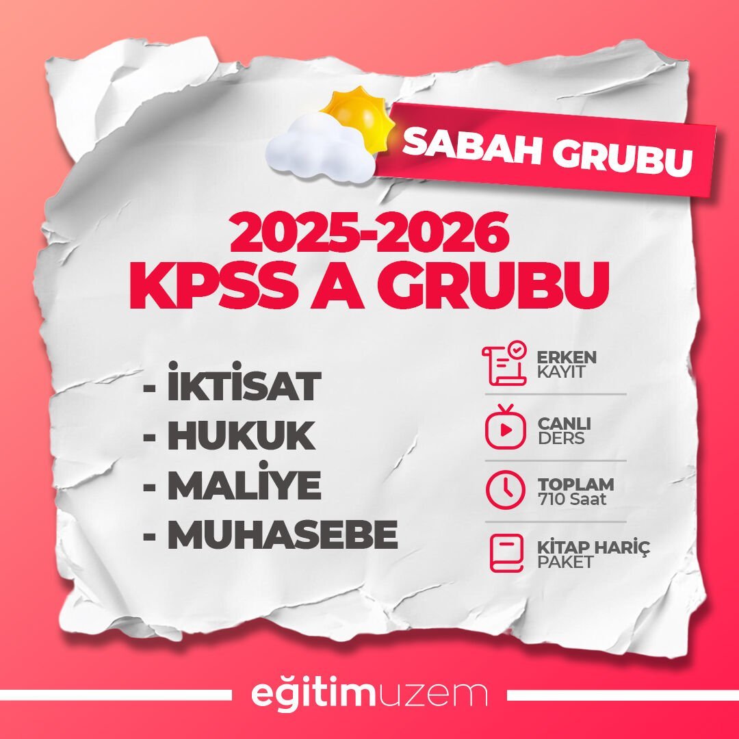 2026 KPSS A GRUBU CANLI DERS  | SABAH GRUBU | KİTAP HARİÇ