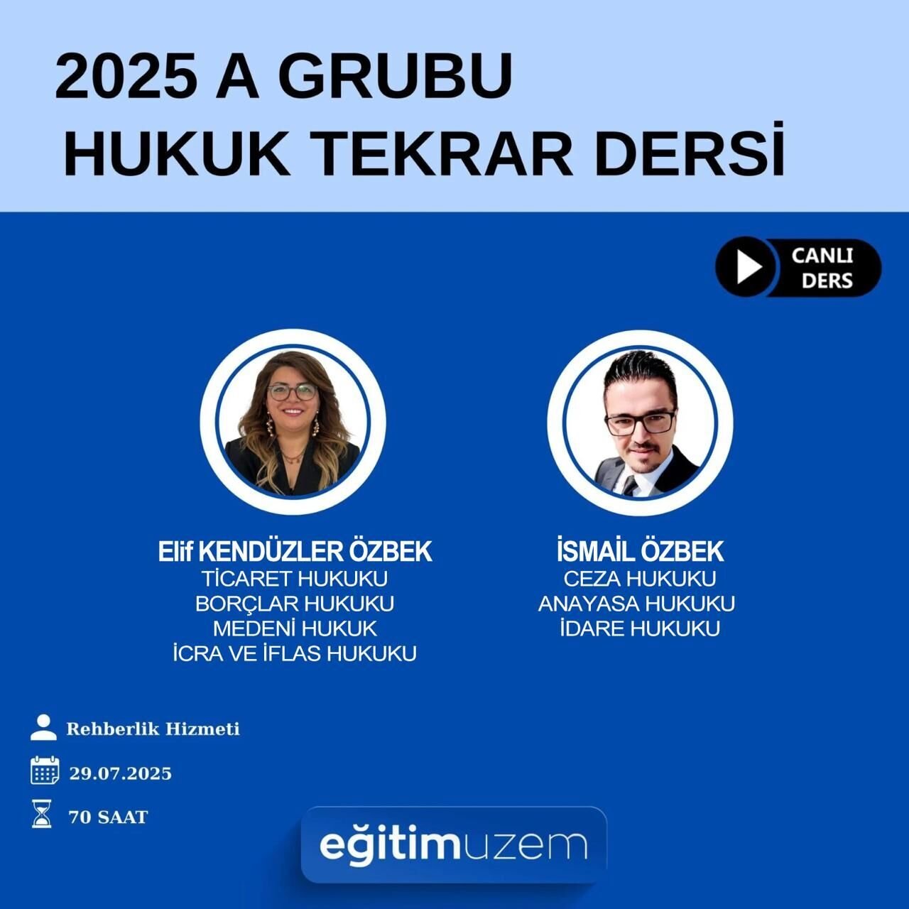 2025 KPSS A GRUBU HUKUK TEKRAR DERSİ | VİDEO DERS