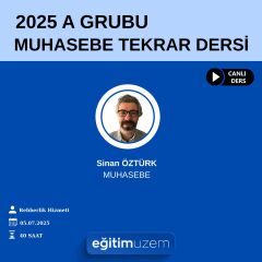 2025 KPSS A GRUBU MUHASEBE TEKRAR DERSİ | VİDEO DERS