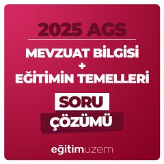 2025 MEVZUAT BİLGİSİ SORU ÇÖZÜMÜ + EĞİTİMİN TEMELLERİ VE TÜRK MİLLİ EĞİTİM SİSTEMİ  SORU ÇÖZÜMÜ