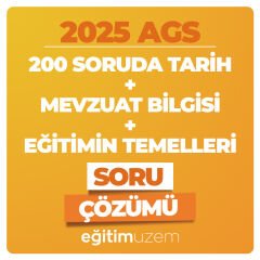 2025 - 200 SORUDA TARİH + MEVZUAT BİLGİSİ SORU ÇÖZÜMÜ + EĞİTİMİN TEMELLERİ SORU ÇÖZÜMÜ