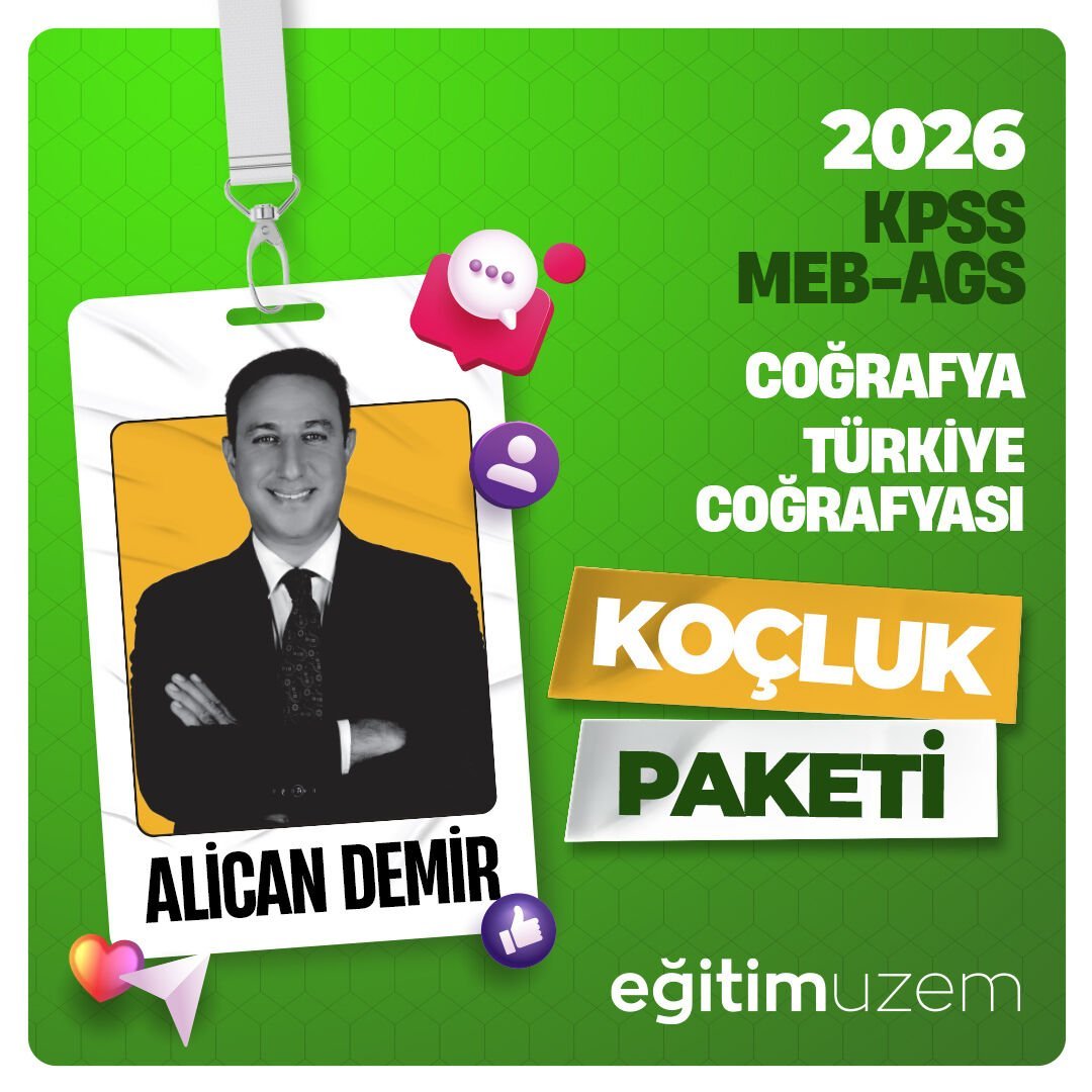 2026 COĞRAFYA DERSİ AYLIK  KOÇLUK PAKETİ