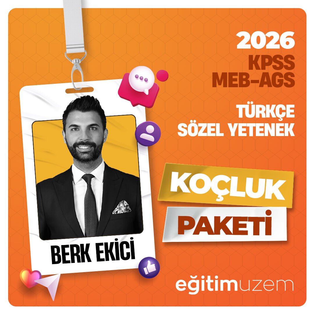 2026  TÜRKÇE DERSİ  AYLIK KOÇLUK PAKETİ