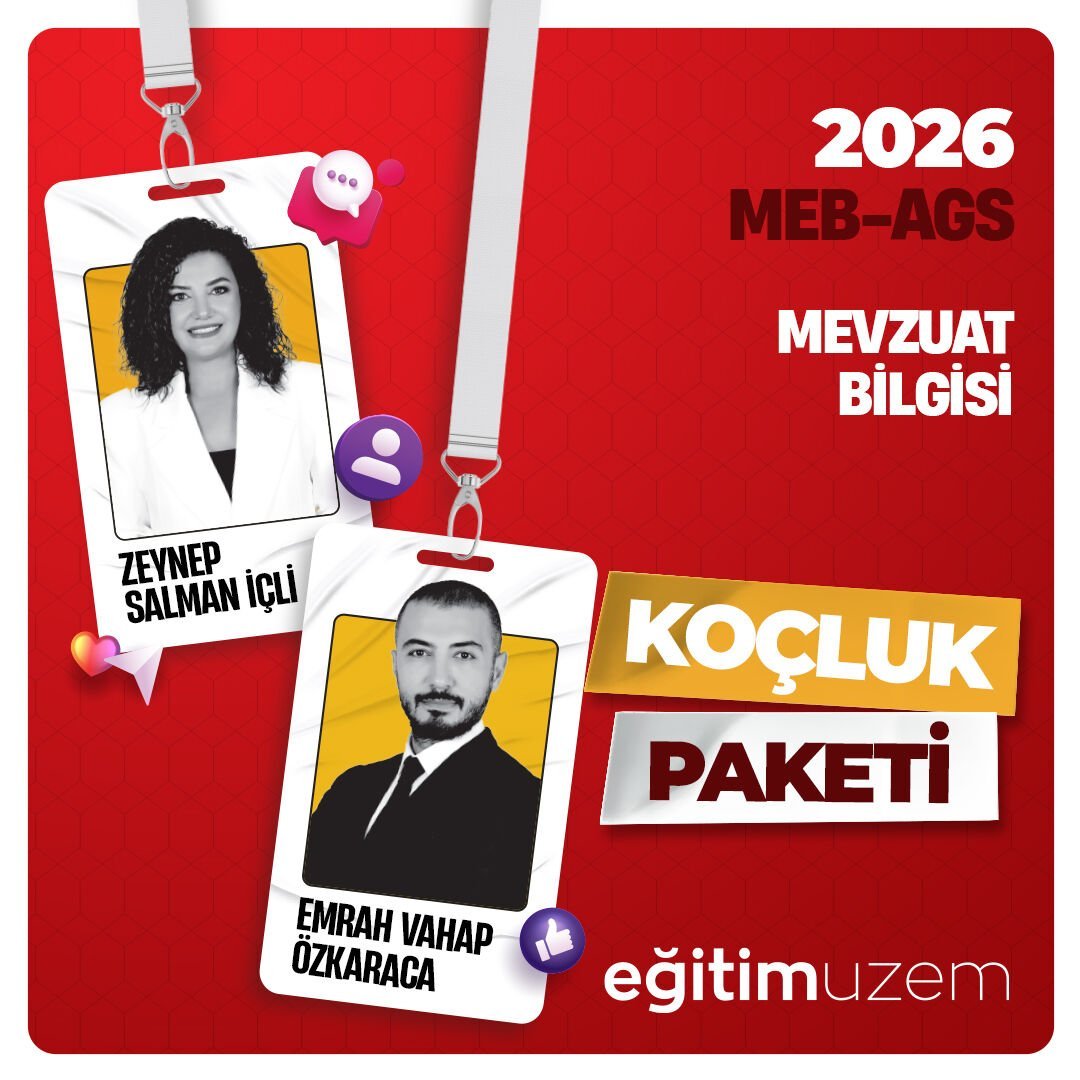2026 AGS MEVZUAT  DERSİ  KOÇLUK PAKETİ