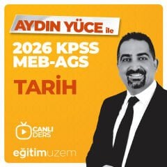 2026 KPSS - MEB AGS TARİH VİDEO DERS