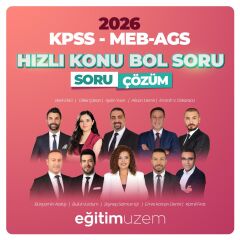 2026 HIZLI KONU BOL SORU VİDEO SORU ÇÖZÜM