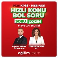 2026 MEVZUAT BİLGİSİ HKBS VİDEO SORU ÇÖZÜM