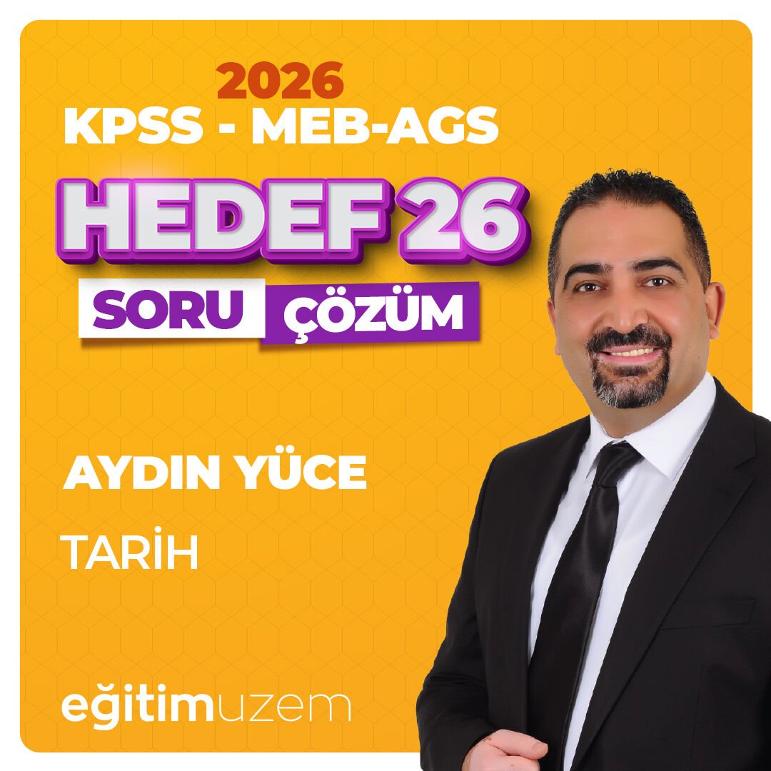 HEDEF 26  TARİH CANLI SORU ÇÖZÜM PAKETİ