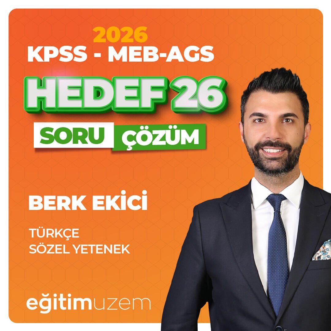 HEDEF 26  TÜRKÇE VİDEO SORU ÇÖZÜM PAKETİ