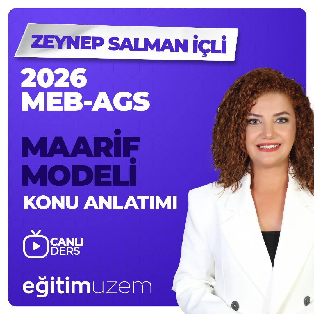 2026 MEB-AGS MAARİF MODELİ CANLI DERS