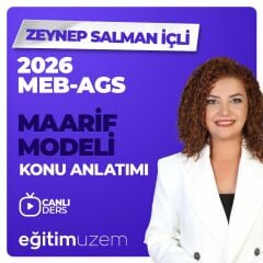 2026 MEB-AGS MAARİF MODELİ CANLI DERS