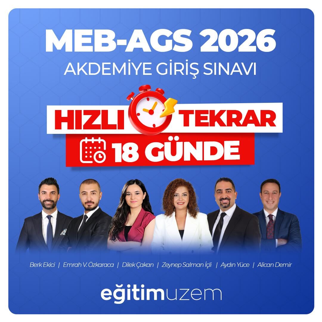 2026 18 GÜNDE MEB AGS HIZLI TEKRAR CANLI DERS