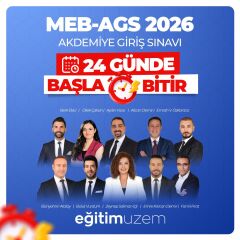 2026 24 GÜNDE MEB AGS BAŞLA BİTİR CANLI TEKRAR