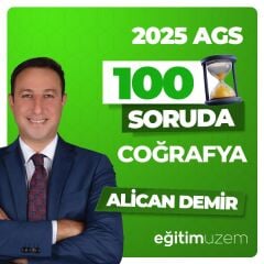 2025 ALİCAN DEMİR İLE 100 SORUDA COĞRAFYA SORU ÇÖZÜMÜ