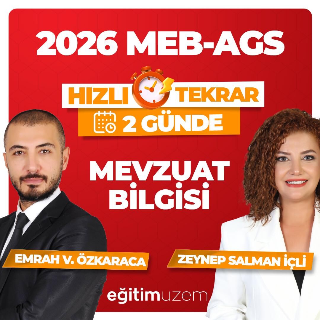 2026 2 GÜNDE MEVZUAT BİLGİSİ  HIZLI TEKRAR CANLI DERS
