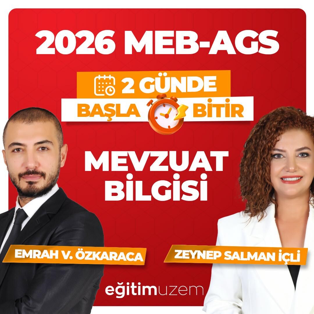 2026 2 GÜNDE MEVZUAT BİLGİSİ BAŞLA BİTİR CANLI TEKRAR