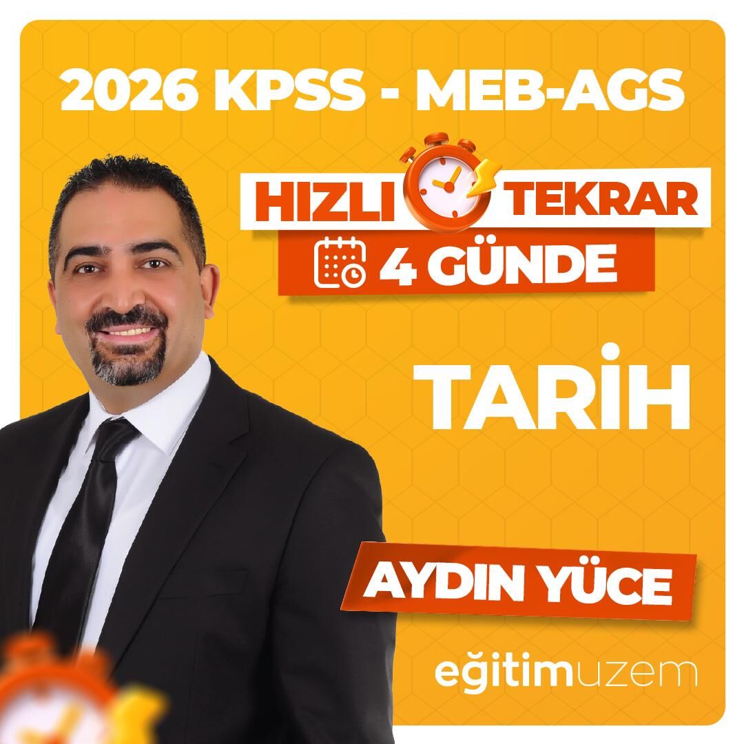 2026 2 GÜNDE TARİH  HIZLI TEKRAR CANLI DERS