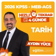 2026 2 GÜNDE TARİH  HIZLI TEKRAR CANLI DERS