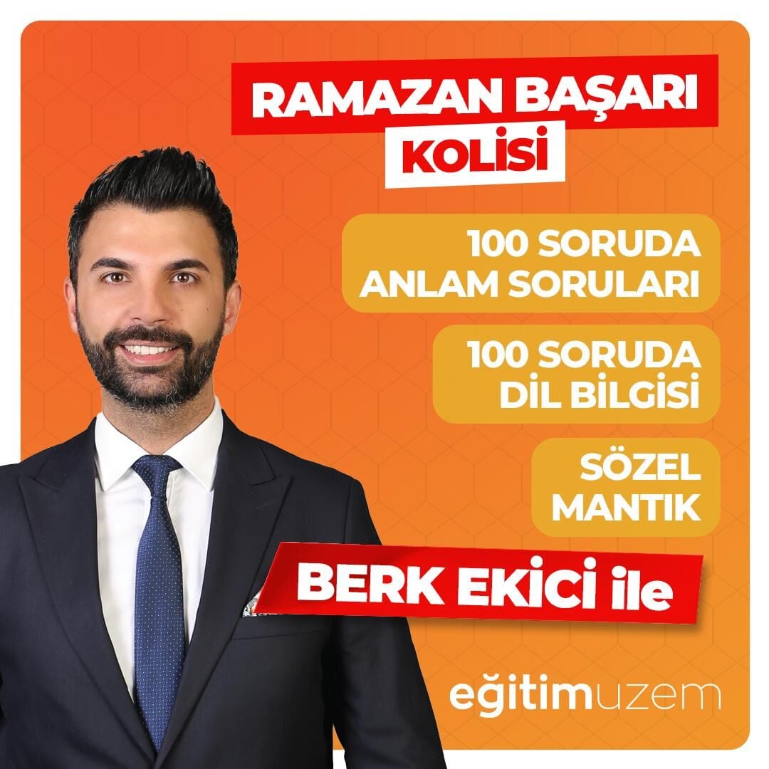RAMAZAN BAŞARI KOLİSİ - 2024 100 SORUDA ANLAM+100 SORUDA DİL BİLGİSİ+100 SORUDA SÖZEL MANTIK