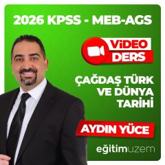 2026 GYGK- MEB AGS ÇAĞDAŞ TÜRK VE DÜNYA TARİHİ VİDEO DERS