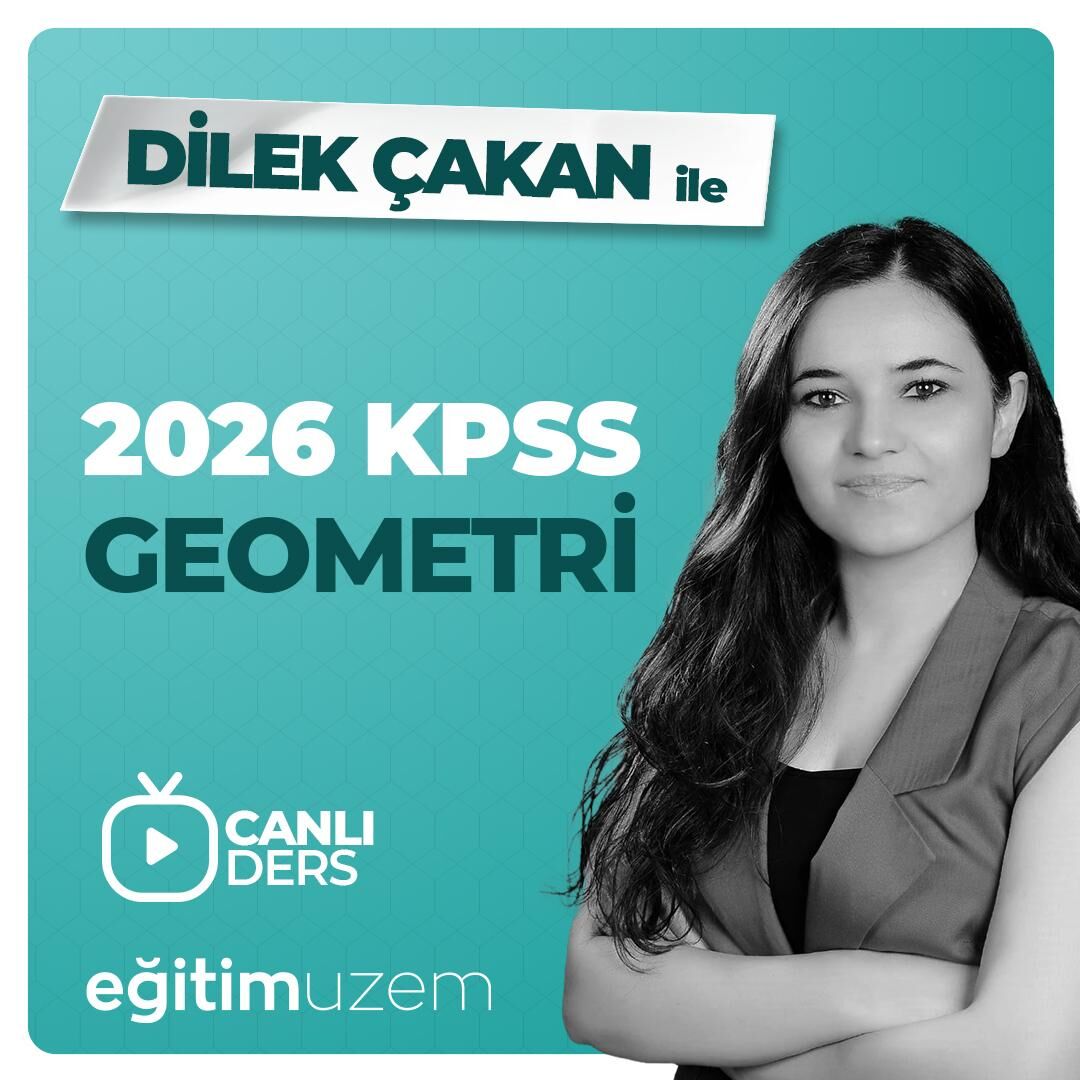 2026 KPSS GYGK GEOMETRİ CANLI DERS