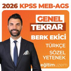 2026 KPSS GYGK MEB-AGS TÜRKÇE GENEL TEKRAR VİDEO DERS