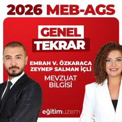 2026 MEB-AGS MEVZUAT BİLGİSİ GENEL TEKRAR VİDEO DERS
